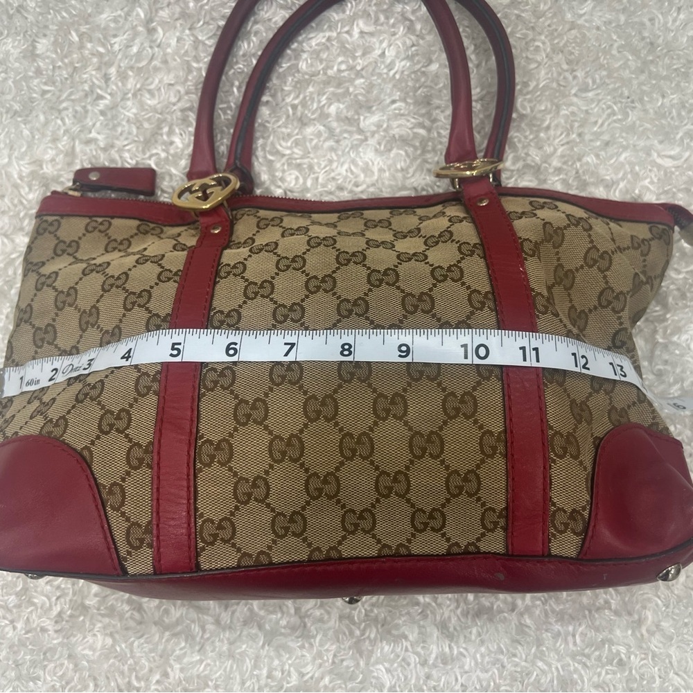 Gucci GG Canvas Lovely Shoulder Bag - Picture 7 of 16